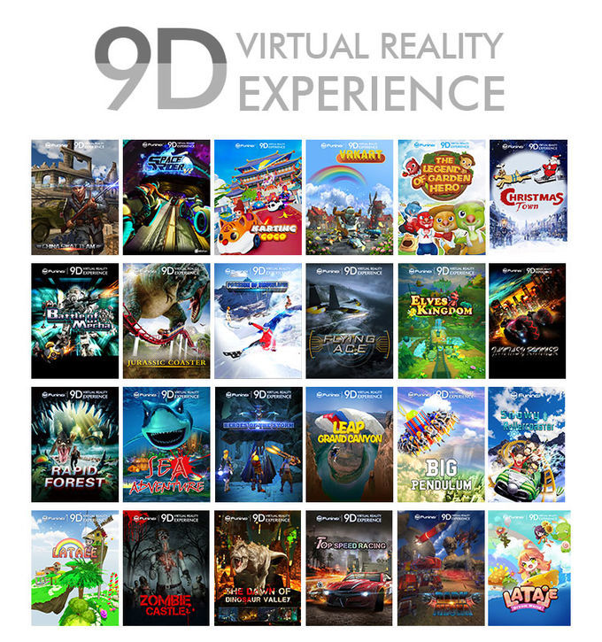 Τρισδιάστατος VR εξοπλισμός ψυχαγωγίας του Flight Simulator πηδαλίων εικονικής πραγματικότητας γυαλιών Funin VR