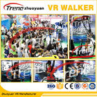 Treadmill περπατήματος εικονικής πραγματικότητας λεωφόρων αγορών ηλεκτρονική εικονική οθόνη εναλλασσόμενο ρεύμα 800 Watt 220 βολτ