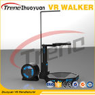 Treadmill περπατήματος εικονικής πραγματικότητας λεωφόρων αγορών ηλεκτρονική εικονική οθόνη εναλλασσόμενο ρεύμα 800 Watt 220 βολτ