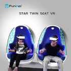 Εμπορική καρέκλα 9D VR με δίδυμα καθίσματα Ανακαλύψτε την απόλυτη εμπειρία