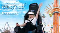 Πολυπαίκτες 9D VR προσομοιωτής 360 μοίρες περιστροφή για Adventure Park