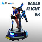 Funin VR που στέκεται επάνω τη μύγα VR Flight Simulator μηχανών 9D παιχνιδιών για τις λεωφόρους αγορών