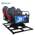 220V εικονική πραγματικότητα 6 μηχανές παιχνιδιών θεάτρων κινηματογράφων καθισμάτων 7d μπλε, κόκκινες, μαύρες ή συνήθεια
