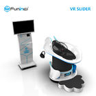 Διπλές φωτογραφική διαφάνεια παιχνιδιών VR Arcade καθισμάτων/μηχανή πυροβολισμού VR για τη διασκέδαση