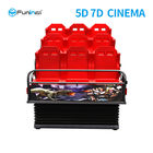 Ηλεκτρικός προσομοιωτής κινηματογράφων 7D 5D για το εγχώριο θέατρο με το σκούπισμα ποδιών