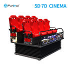 Ηλεκτρικός προσομοιωτής κινηματογράφων 7D 5D για το εγχώριο θέατρο με το σκούπισμα ποδιών