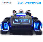 Ελκυστικό θέατρο 6 προσομοιωτής σκοτεινός Άρης κινηματογράφων 6 καθισμάτων VR καθισμάτων 9D VR