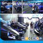 2100*2000*2100mm 1 παικτών 0.7kw VR αυτοκινήτων αγώνα παιχνιδιών κινήσεων αγώνα συμπαγές μέγεθος τιμών προσομοιωτών 220V ανταγωνιστικό