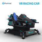 2100*2000*2100mm 1 παικτών 0.7kw VR αυτοκινήτων αγώνα παιχνιδιών κινήσεων αγώνα συμπαγές μέγεθος τιμών προσομοιωτών 220V ανταγωνιστικό