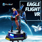 Εκτιμημένος φορτίων 150KG 9D παιχνιδιών προσομοιωτής πτήσης VR αετών προσομοιωτών διαλογικός