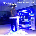 360 βαθμός με την εκτιμημένη ψυχαγωγία εικονικής πραγματικότητας πλατφορμών προσομοιωτών δόνησης φορτίων 100kg 9D VR