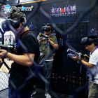 VR καθορισμένη 9D μηχανή εικονικής πραγματικότητας φορέων πυροβολισμού Multiplayer εξοπλισμού λούνα παρκ zombie 4-5 VR
