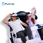 VR παιχνίδι 2 πυροβολισμού προσομοιωτών μηχανών 9D VR παιχνιδιών εικονικής πραγματικότητας VR Arcade θαλάμων 9D καθίσματα