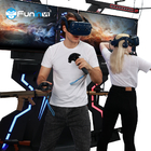 VR διαλογικό παιχνίδι πλατφορμών περπατήματος equipement παιχνιδιών πυροβολισμού πυροβολισμού λούνα παρκ vr vr για 2 παίκτες