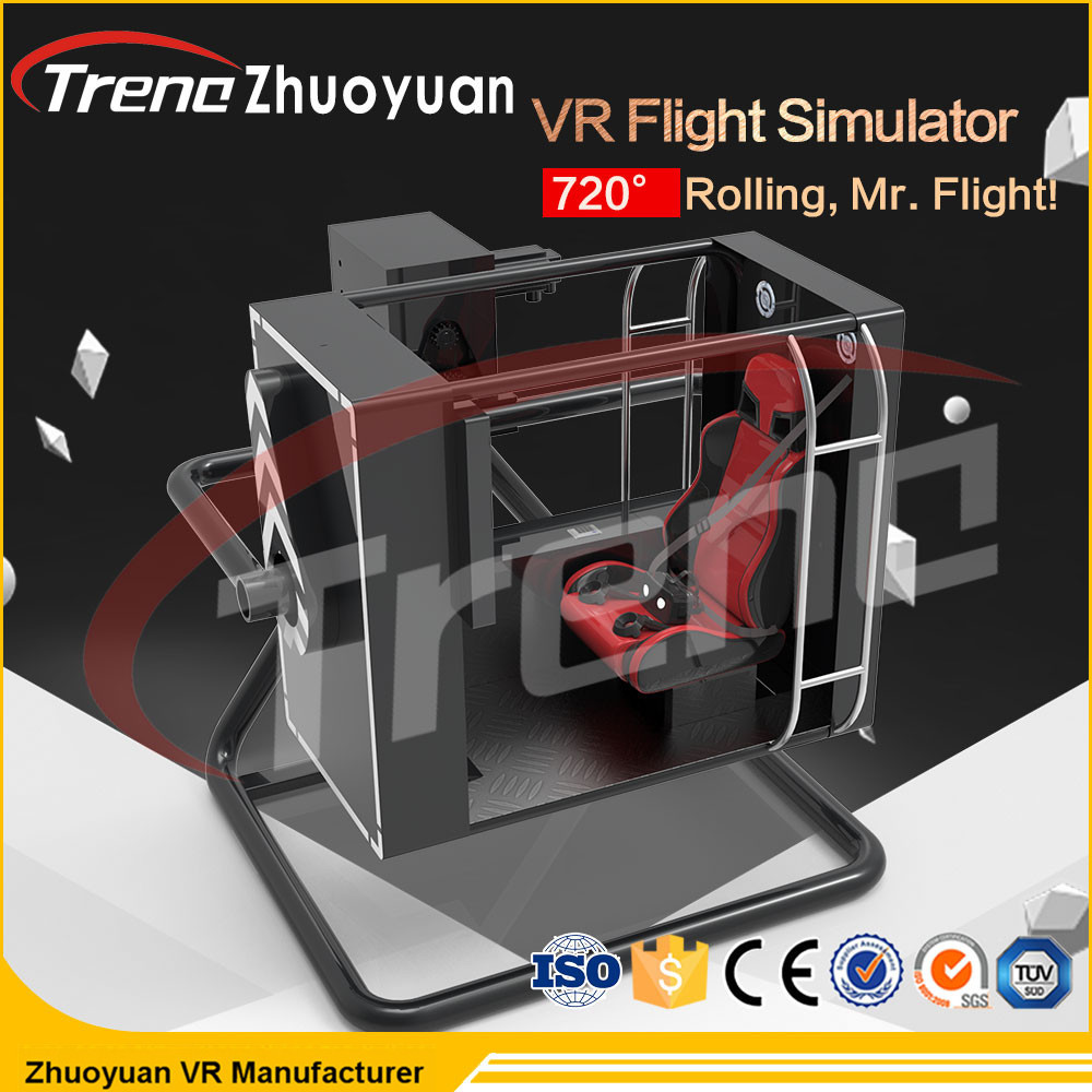 Μπλε/μαύρο/κίτρινο χρώμα VR Flight Simulator με το πλήρες ψηφιακό σερβο σύστημα