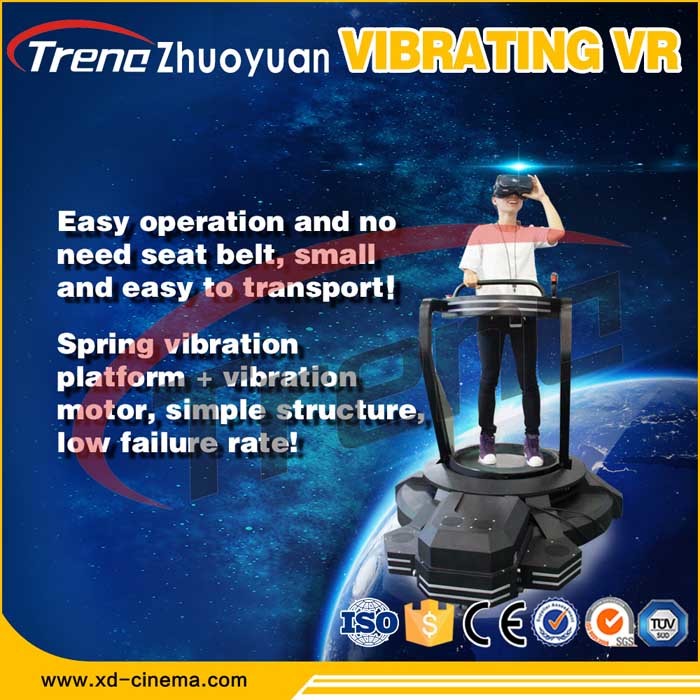 SGS 360 προσομοιωτής βαθμού 9D VR με την επίδραση προσομοιωτών δόνησης VR σεισμού