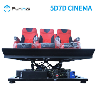 Προσαρμοσμένο 5D κινηματογράφο με δυναμικά κινηματογραφικά καθίσματα 5D κινηματογράφο