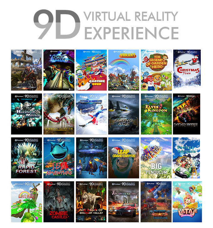μηχανή παιχνιδιών Arcade πυροβολισμού προσομοιωτών εικονικής πραγματικότητας 9D VR, προσομοιωτής VR πυροβολισμού