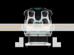 610kg Δυνατότητα βάρους 9D VR Chair με Immersive VR Experience και Joystick Controller