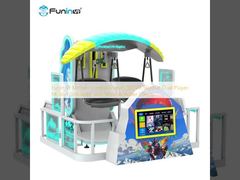 Funin Vr Motion Control 6 θέσεων 9D VR Skydive Διπλού παίκτη Προσομοιωτής κίνησης με εφέ ανέμου & νερού