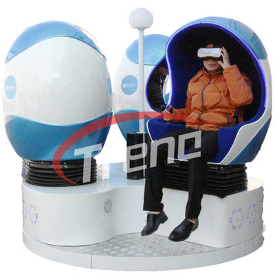 Προσομοιωτής τρία εικονικής πραγματικότητας λούνα παρκ καθίσματα, κινηματογραφική αίθουσα 9D για τη λεωφόρο αγορών