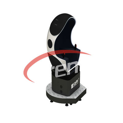 Μαύρος μίνι δυναμικός προσομοιωτής εικονικής πραγματικότητας 9D, ελεύθερος κινηματογράφος δράσης οράματος 9D 1080P HD