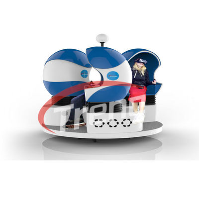 τρισδιάστατη κάσκα που διεγείρει τον προσομοιωτή 2 ρωγμών 9D VR Oculus φορέας για το θεματικό πάρκο