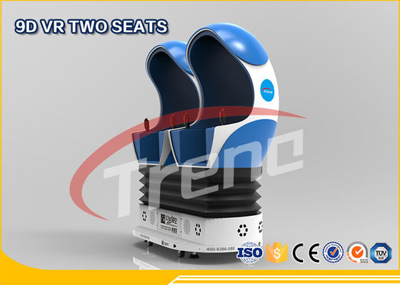 Ηλεκτρικός πανοραμικός προσομοιωτής υπεραγορών άποψης 9D VR με τα γυαλιά HD 1080P