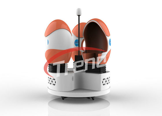 Το διαστημικό αυγό καψών διαμόρφωσε τον προσομοιωτή τρία 9D VR κάθισμα με τα γυαλιά HQ VR