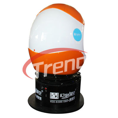 360 βαθμού 9D ενιαίο κάθισμα παγκόσμιων προσομοιωτών κινηματογράφων εικονικό για τη για τους πεζούς οδό