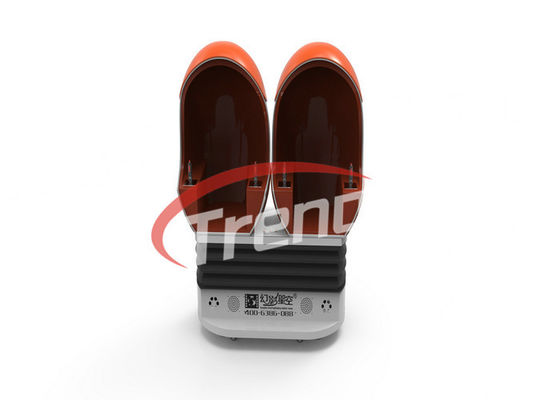 2 φορέων ασύρματη λειτουργία κινηματογράφων κινήσεων 9D VR υπεραγορών πλήρης 220 βολτ