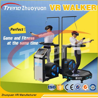 Θαυμάσιο πλήρες Treadmill προσομοιωτών παιχνιδιών 9D VR κινήσεων τηλεοπτικό για το πάρκο αγορών