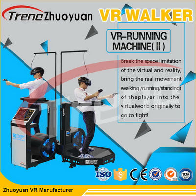 Τηλεοπτικό Treadmill εικονικής πραγματικότητας παιχνιδιών Multiplayer, κινηματογραφική αίθουσα κινήσεων 9D αερολιμένων