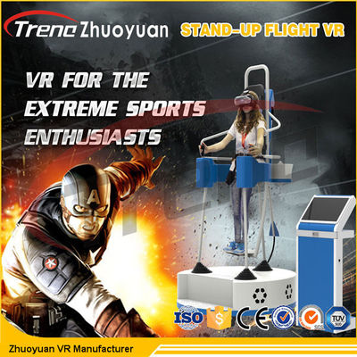 Πλήρης εικονική πραγματικότητα Flight Simulator κινήσεων που στέκεται με 360 γυαλιά βαθμού VR 1080P
