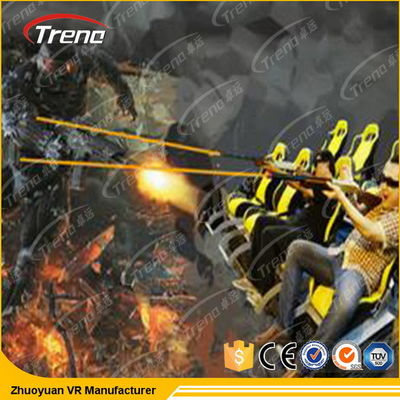 Ηλεκτρική δυναμική πολυτέλεια 9 κινηματογράφων κινήσεων ξενοδοχείων 5D αστεριών κάθισμα με τα τρισδιάστατα γυαλιά VR