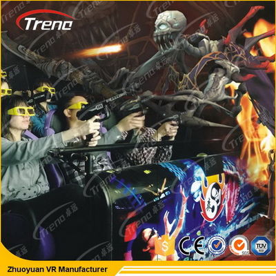 Υπαίθριος ηλεκτρονικός γύρος κινήσεων 5D, κινηματογράφος 5D με τον ελεγκτή εικονικής πραγματικότητας