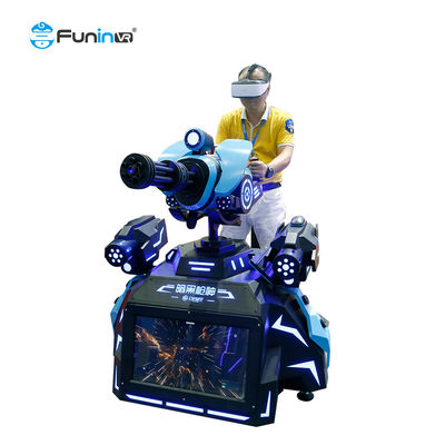 Διαδραστικός προσομοιωτής σκοποβολής 9D εικονικής πραγματικότητας Vr Gatling Master