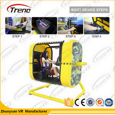 Παιχνίδι 360 βαθμός Flight Simulator θεματικών πάρκων με το πηδάλιο πτήσης