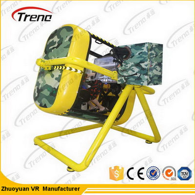 Τηλεοπτικό παιχνίδι VR Flight Simulator καθισμάτων κινήσεων με 360 τρισδιάστατα VR γυαλιά βαθμού