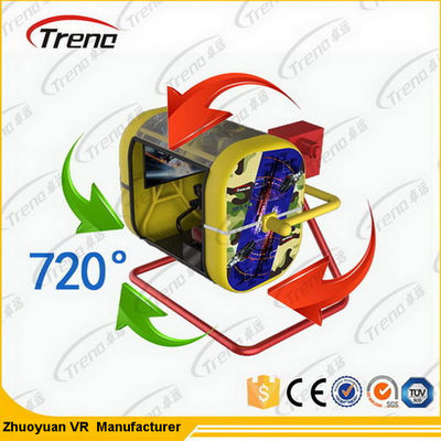 Τηλεοπτικό παιχνίδι VR Flight Simulator καθισμάτων κινήσεων με 360 τρισδιάστατα VR γυαλιά βαθμού