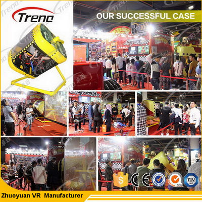 Τηλεοπτικό παιχνίδι VR Flight Simulator καθισμάτων κινήσεων με 360 τρισδιάστατα VR γυαλιά βαθμού