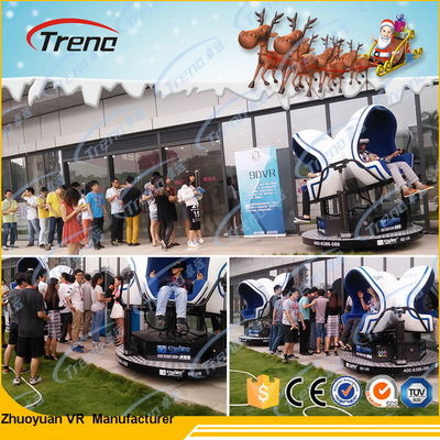 Πλήρης προσομοιωτής κινήσεων μορφής αυγών, τηλεοπτικό μπλε/καφετί/κόκκινο/κίτρινο χρώμα προσομοιωτών παιχνιδιών