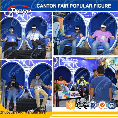 Ελκυστικοί κινηματογράφοι δράσης εμφάνισης 9D με τα γυαλιά υψηλής ανάλυσης VR