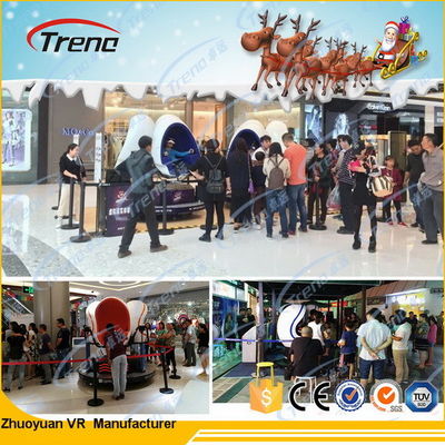 220v εικονικής πραγματικότητας διπλό 9d δράσης CE επιβατών κινηματογράφων ενιαίο/τριπλό/διπλό