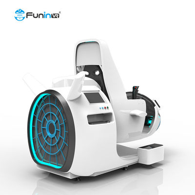 Εσωτερικός προσομοιωτής 360 εικονικής πραγματικότητας πτήσης 9D αεροπλάνων παιδικών χαρών περιστροφή Vr