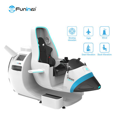 360 πιλοτήριο βαθμού 9D VR Flight Simulator για τον αερολιμένα καταστημάτων VR