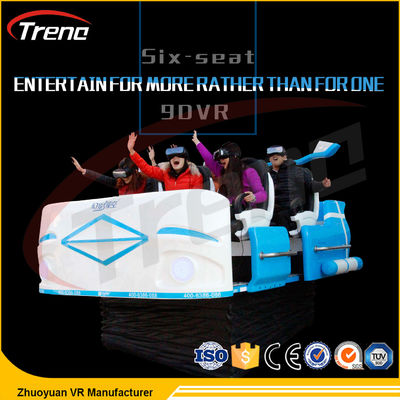 Προσομοιωτής εικονικής πραγματικότητας κινηματογράφων δράσης ηλεκτρικών συστημάτων 9D εναλλασσόμενου ρεύματος 220V 5KW μόδας