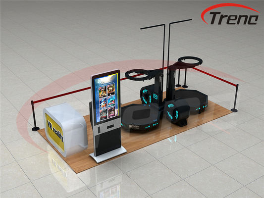 360 Treadmill 9D VR Κινήματος βαθμού τρέχοντας κάσκα περιπατητών προσομοιωτής οράματος 360 βαθμού