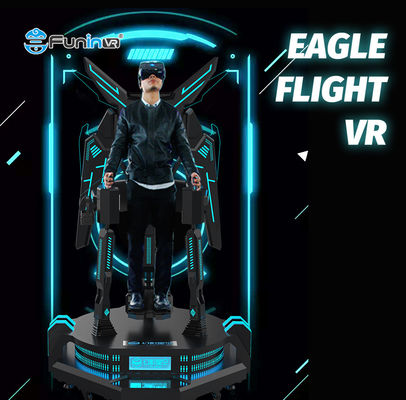 0.8kw Stand Up Flight VR Simulator Ultimate Platform Μεγάλη ταχύτητα κίνησης
