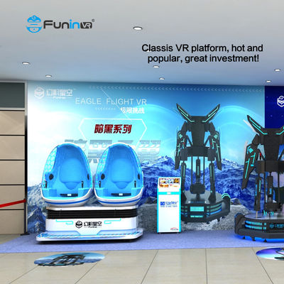 Δυναμικό ακραίο θέμα AC220V 9D VR καρέκλα για εμπορικούς χώρους